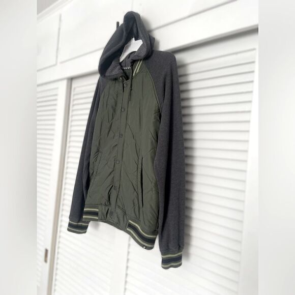 Hurley Hooded Winter Ski Jacket Coat Size L - Picture 2 of 13